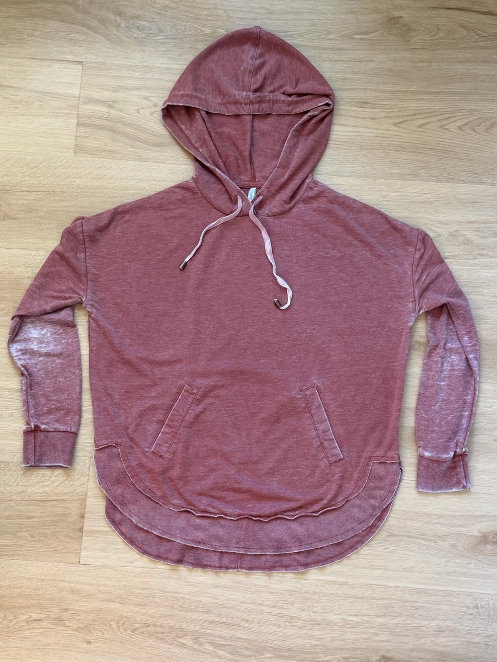 ZSupply Women’s Washed Rose Hoodie Sweater